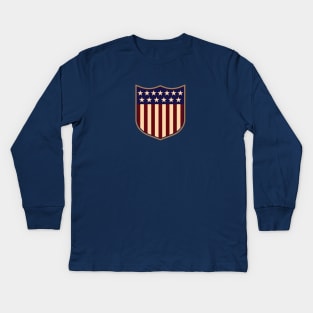 US Shield Kids Long Sleeve T-Shirt
